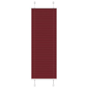   pliszírozott redőny Bordeaux piros 50x100 cm szövetszélesség
