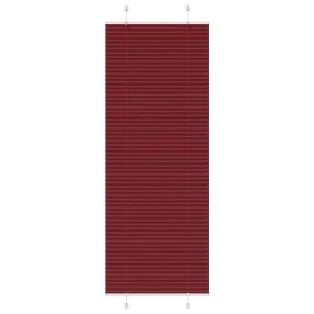   pliszírozott redőny Bordeaux piros 80x200 cm szövetszélesség