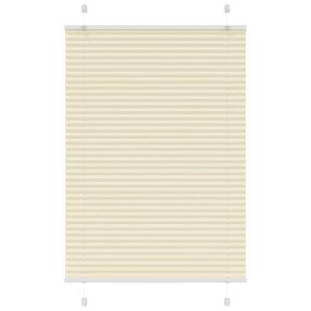   pliszírozott redőny krém 100x100 cm szövetszélesség 99,4 cm