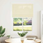 pliszírozott redőny krém 100x100 cm szövetszélesség 99,4 cm