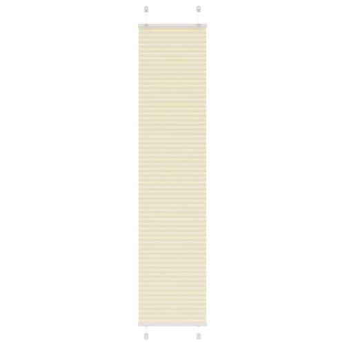 pliszírozott redőny krém 50x200 cm szövetszélesség 49,4 cm