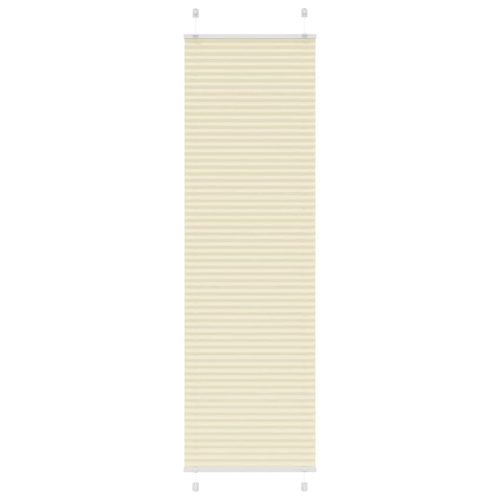 pliszírozott redőny krém 65x200 cm szövetszélesség 64,4 cm