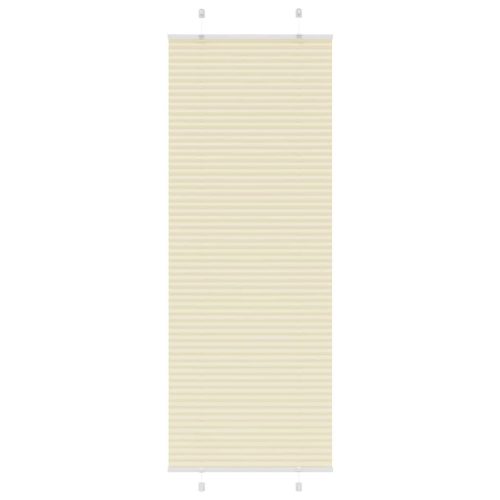 pliszírozott redőny krém 70x200 cm szövetszélesség 69,4 cm