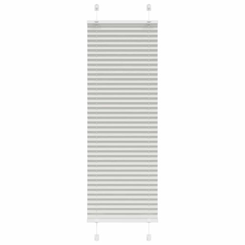 pliszírozott redőny világosszürke 40x150 cm szövetszélesség