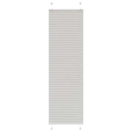 pliszírozott redőny világosszürke 60x200 cm szövetszélesség