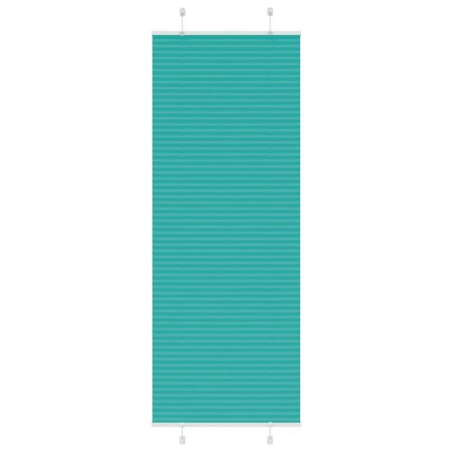 pliszírozott redőny Benzinzöld 75x200 cm szövetszélesség