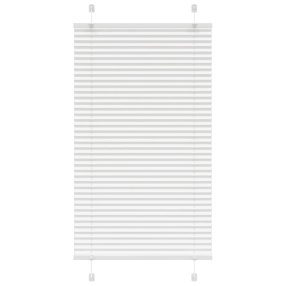   pliszírozott redőny Fehér 80x100 cm szövetszélesség 79,4 cm