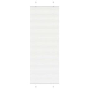   pliszírozott redőny Fehér 75x200 cm szövetszélesség 74,4 cm