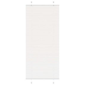   pliszírozott redőny Fehér 85x200 cm szövetszélesség 84,4 cm