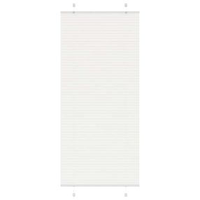   pliszírozott redőny Fehér 95x200 cm szövetszélesség 94,4 cm