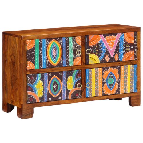 Cipőszekrény 90x35x55 cm Tömbfa Akáció