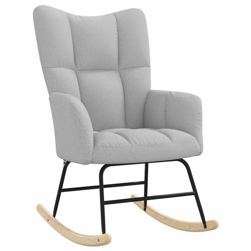 felhőszürke szövet hintaszék