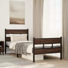   ágykeret fejtámlával és lábtámasszal matrac nélkül 80 x 200 cm