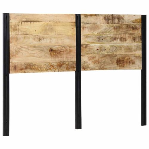 tömör fa mangó és vas fejtámla 140 cm