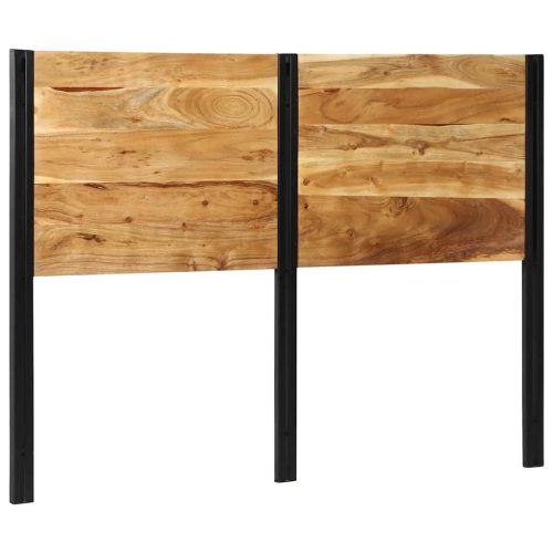 tömör fa akác és vas fejtámla 140 cm