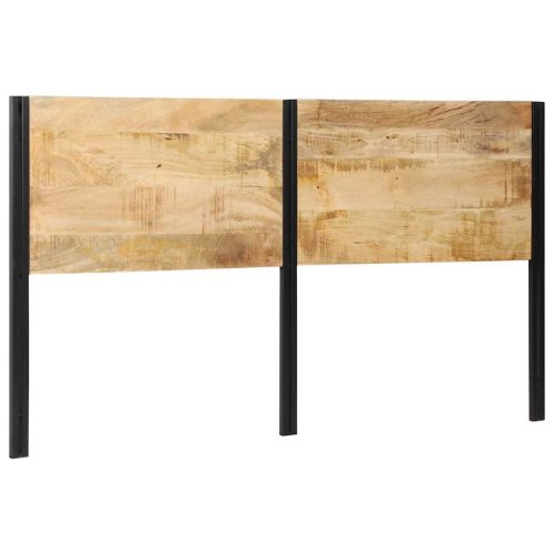 tömör fa mangó és vas fejtámla 180 cm