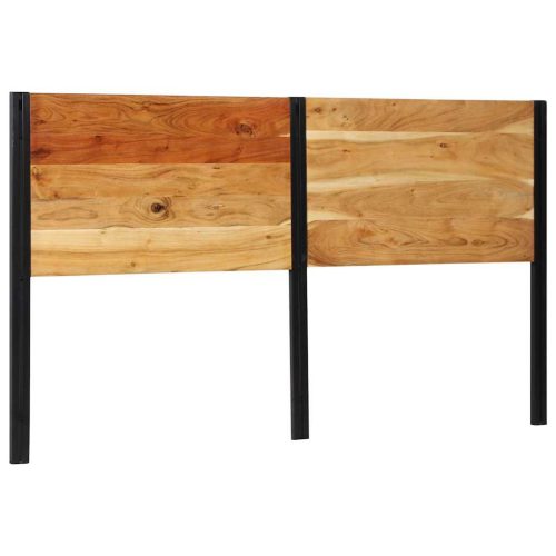 tömör fa akác és vas fejtámla 180 cm