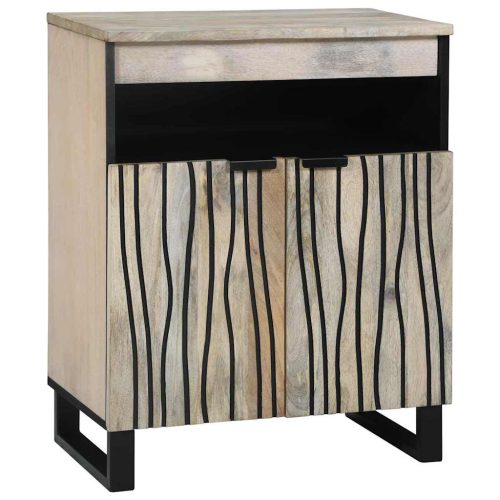 Média tárolószekrények és állványok Fehér és fekete