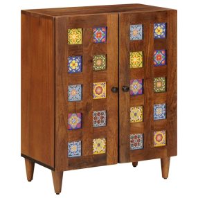 Széf Dió 60 x 33 x 75 cm Tömör Mangófát