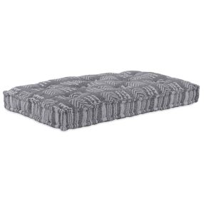 Pallet Sofa Párna Szürke mintás szövet