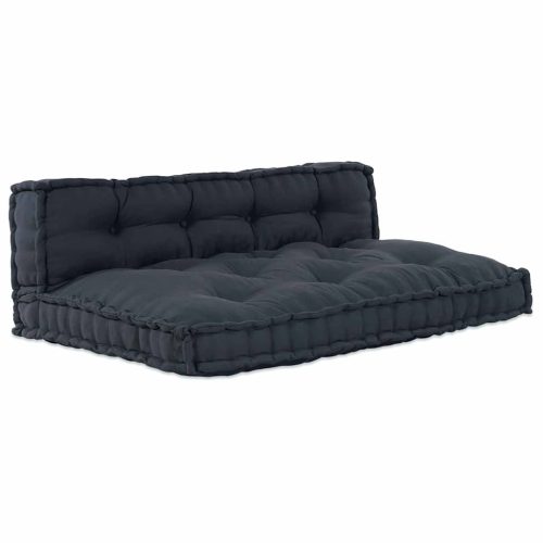 Pallet Sofa Párna 2 pcs Antracit szövet