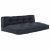 Pallet Sofa Párna 2 pcs Antracit szövet