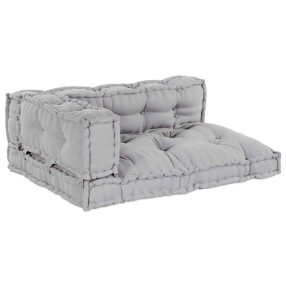 Pallet Sofa Párna 3 pcs Szürke szövet