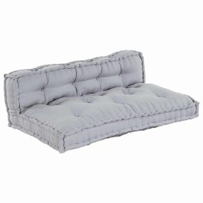 Pallet Sofa Párna 2 pcs Szürke szövet