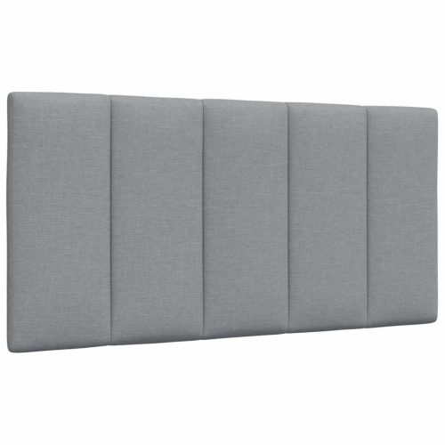világosszürke szövet fejtámla párna 100 cm