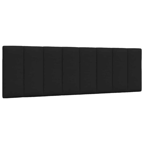 fekete szövet fejtámla párna Hanko 160 cm