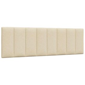 krémszínű szövet fejtámla párna Hanko 160 cm