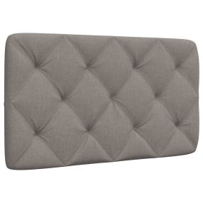 tópszínű szövet fejtámla párna 90 cm