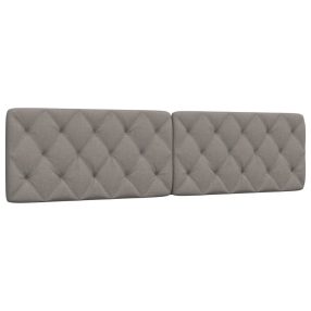 tópszínű szövet fejtámla párna 200 cm