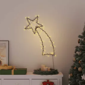   Meleg fehér karácsonyi fények Shooting Star sziluett 115 LED