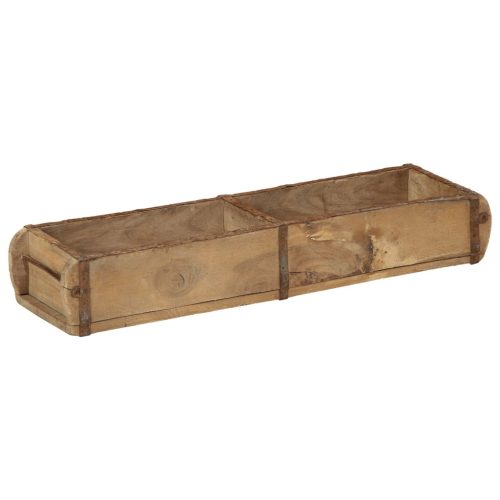 Tálca 60,5x15x9 cm Újrahasznosított Tömör Fa