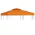 narancssárga csere pavilon ponyvatető 310 g/m² 3 x 3 m