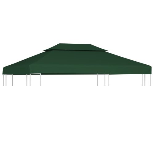  zöld csere pavilon ponyvatető 310 g / m² 3 x 4 m