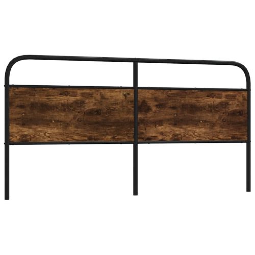 fejtámla füstölt tölgy 190 cm acél és fűrészelt fa