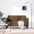 Barna műbőr loveseat kanapé 110 cm