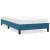vidaXL sötétkék bársony ágykeret matrac nélkül 80x210 cm