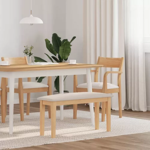 tömörfa gumiból pad 90 cm