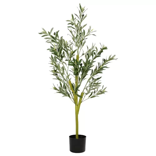 zöld mesterséges olajfa 450 levél 120 cm