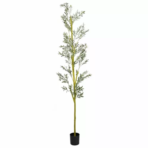 zöld mesterséges olajfa 1000 levél 300 cm