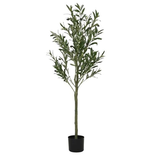 zöld mesterséges olajfa 450 levél 120 cm