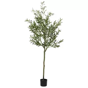 zöld mesterséges olajfa 700 levél 180 cm