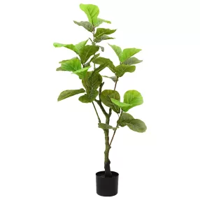 zöld mű fikusz fa 30 levéllel 125 cm
