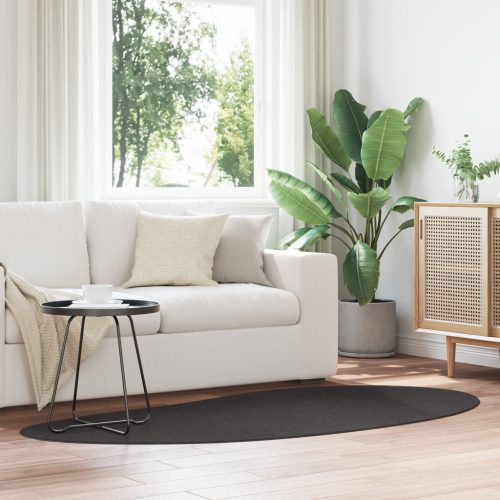 Területszőnyeg Antracit 100x200 cm Poliészter Csúszásmentes