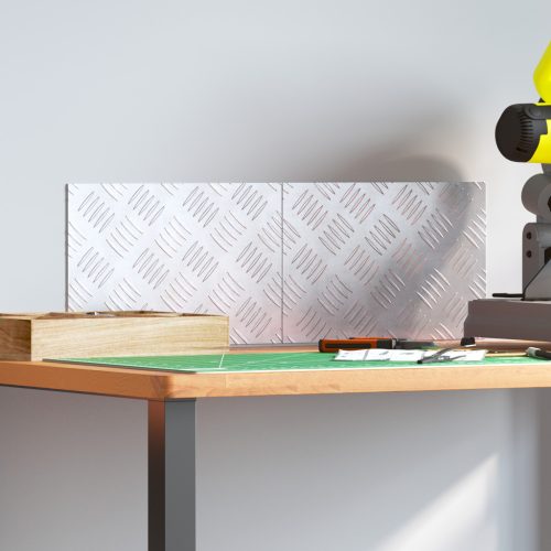 Alumínium csekkmintás lemezek 2 db Csúszásmentes 30x20 cm