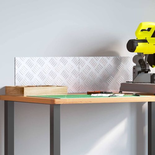 Rácsos lemezek 2 pcs Ezüst 40 x 20 cm Alumínium