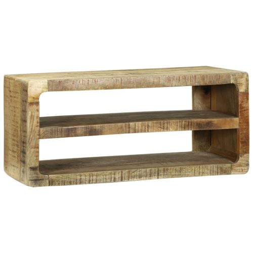 TV szekrény 80x32x36 cm Tömör fa Mangó